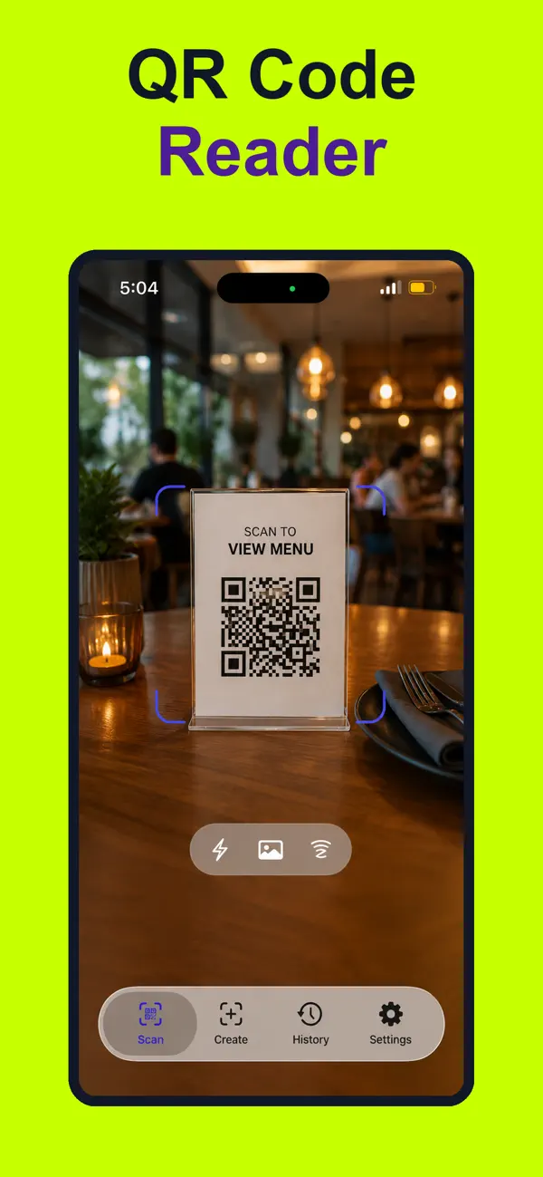 QR Code Reader screenshot 1
